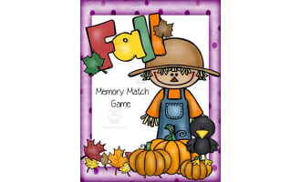 Fall Memory Match Game