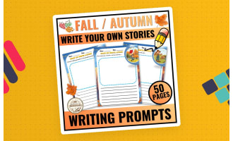 Fall Writing Prompts Write Your Own Stories for Kindergarten : 3rd