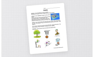 Falling Gravity Worksheet