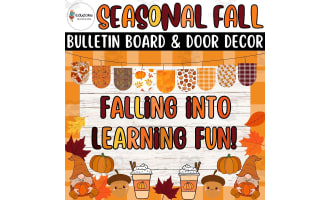 Falling into Learning Fun!: Creative Fall Bulletin Board & Door Decor