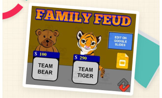 Family Feud Game (Google Slides Template)