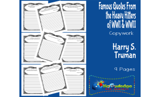 Famous Quotes From the Heavy Hitters of WWI & WWII: Harry S. Truman
