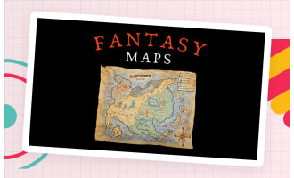 Fantasy Maps - Art Project & Presentation
