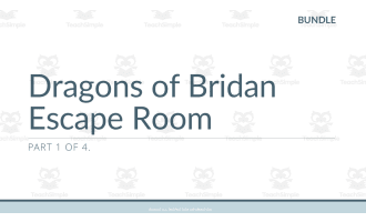 Fantasy-Themed Math Escape Room Lesson 1