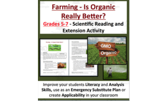 Farming – Is Organic Really Better? - Science Reading Article - Grades 5-7