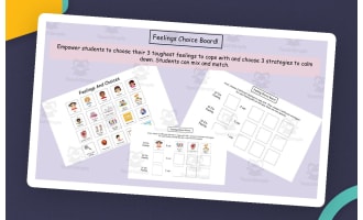Feelings Choice Board