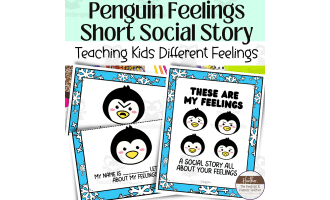 Feelings Social Story To Help Label and Identify Different Emotions