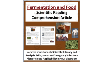 Fermentation and Food Reading Comprehension Article