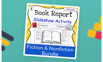 Fiction and Nonfiction Book Report Slideshow