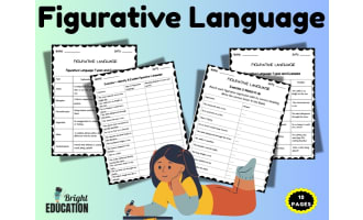 Figurative Language Practice – Grammar Review Activity