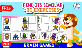 FIND ITS SIMILAR | 20 Exercises of Robots