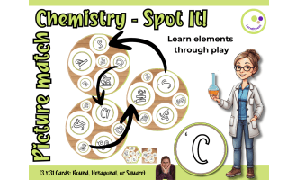 Find the Match – Chemistry Elements Matching Game