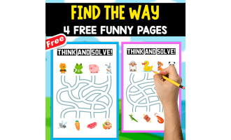FIND THE WAY | 4 FREE BRAIN EXERCISES-GAMES