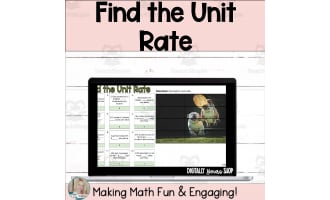 Find Unit Rate Self-Checking Digital Activity