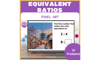 Finding Equivalent Ratios Pixel Art