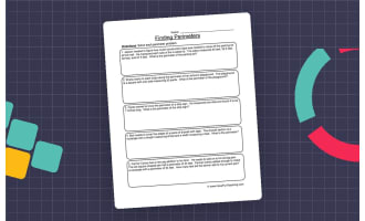 Finding Perimeters Word Problems Worksheet