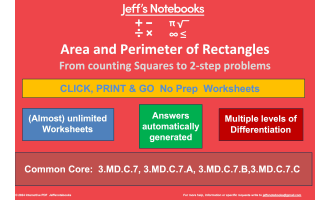 Finding the Area and Perimeter of Rectangles