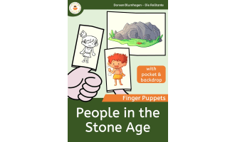 Finger puppets - People in the Stone Age - People in History