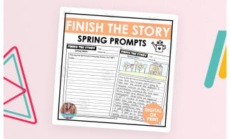 Finish the Story – Spring Writing Prompts Pack