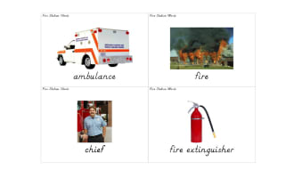 Firehouse Flash Cards