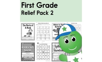 First Grade Coronavirus Relief Pack 2