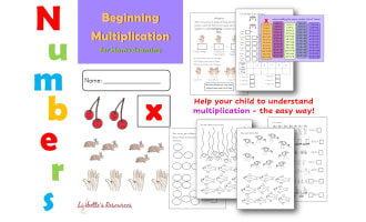 First Multiplication Worksheets – Grade 1 Workbook
