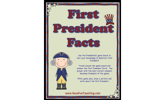First President Facts Activity