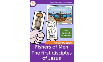 Fishers of Men - The first disciples of Jesus - Finger Puppets - Bible