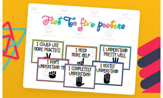 Fist to Five Posters Set 3