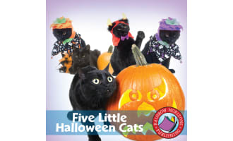 Five Little Halloween Cats Gr. 1-2