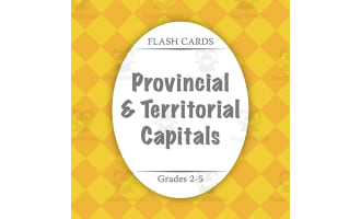 Flash Cards: Provincial & Territorial Capitals