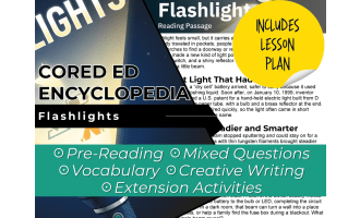 Flashlights Reading Comprehension Passage - Cored Ed Encyclopedia