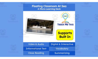 Floating Classroom At Sea | Interactive Science Lesson | Micro-Learning Deck