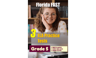 Florida (FAST) Pack of 3 ELA Tests for Grade 5
