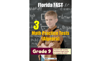 Florida (FAST) Pack of 3 Math Tests for Grade 9