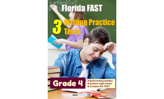 Florida (FAST) Pack of 3 Writing Tests for Grade 4