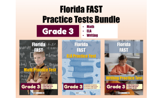 Florida (FAST) Practice Tests Bundle for Grade 3