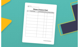 Reading Fluency Progress Chart for Students