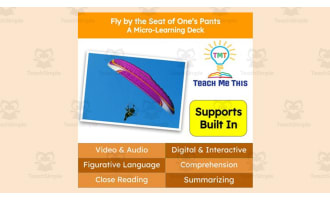 Fly by the Seat of One's Pants | Figurative Language Activity | Micro-Learning Deck