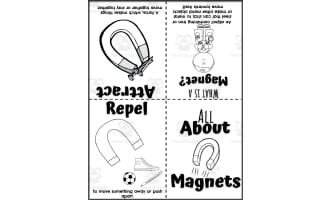 Fold & Read Booklet: All About Magnets