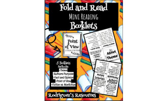 Fold and Read: Mini Reading Booklets