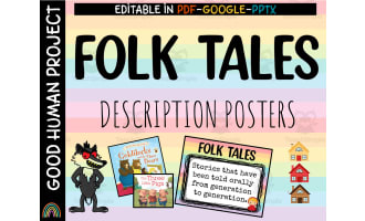 Folk Tales Description Posters