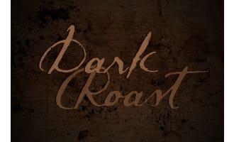 Font Family: Dark Roast