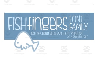 Font Family: Fishfingers