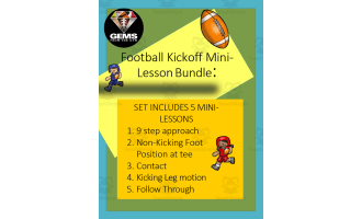 Football Kickoff Mini-Lesson Bundle