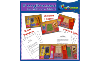 Forgiveness Lapbook / Interactive Notebook - EBOOK