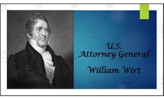 Former 3rd-Party Presidential Candidate - Former Attorney General William Wirt