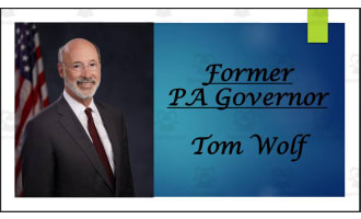 Former Governor Tom Wolf (PA) Biography PowerPoint