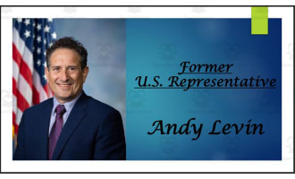 Former U.S. Representative Andy Levin (MI) BIO PPT