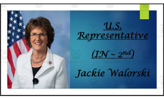 Former U.S. Representative Jackie Walorski (IN - 2nd) Biography PPT